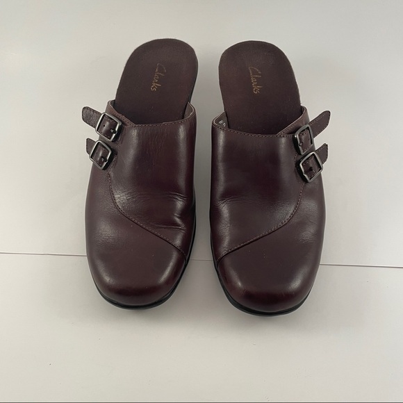 Clarks wedges, mules - Picture 1 of 7